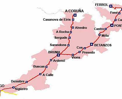 English Way Routes