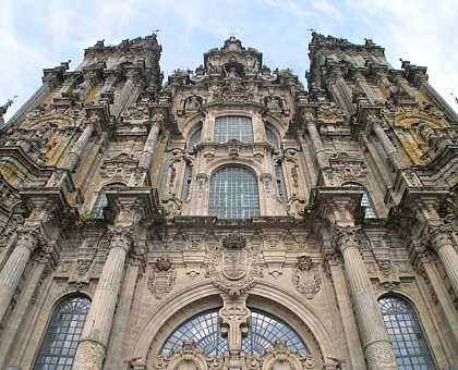 Façade of The Obradoiro