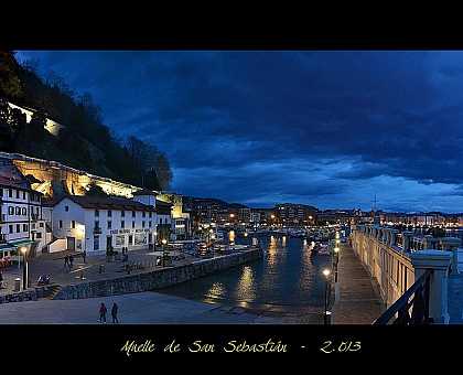San Sebastian Bay. By: Nacho King For Sure.  Creative Commons License.