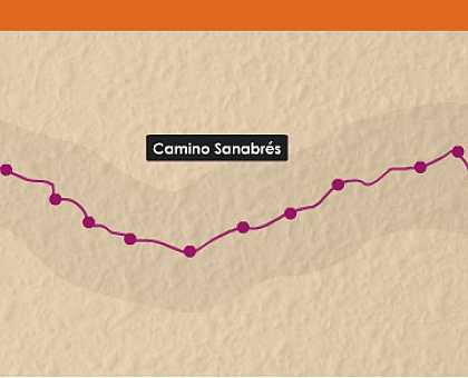 Sanabrese Route Map